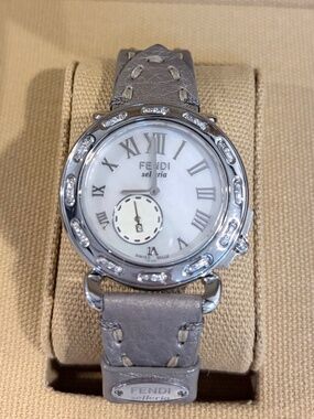 Fendi Selleria Diamond Watch 36mm